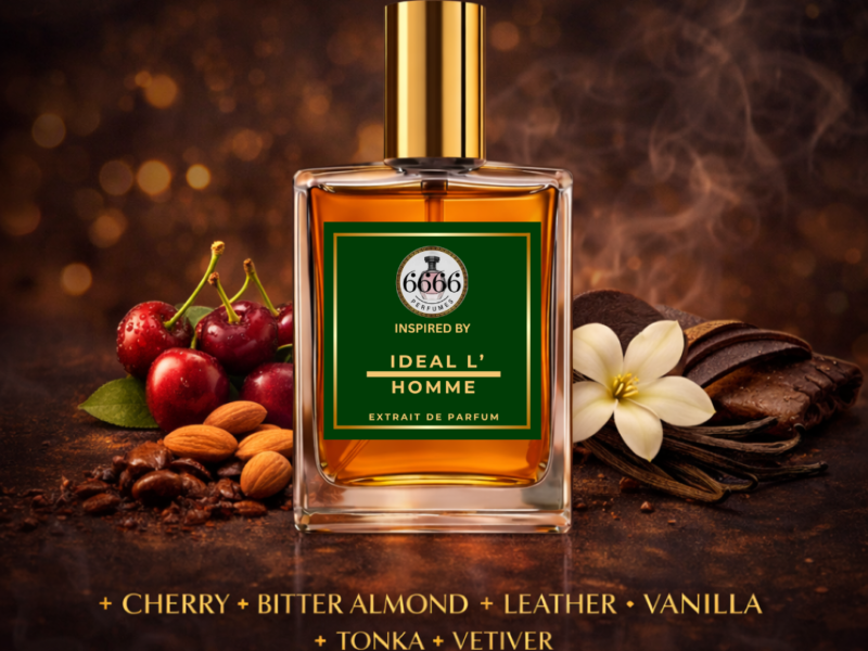 Guerlain L’Homme Ideal inspired perfume cherry almond vanilla masculine luxury fragrance India