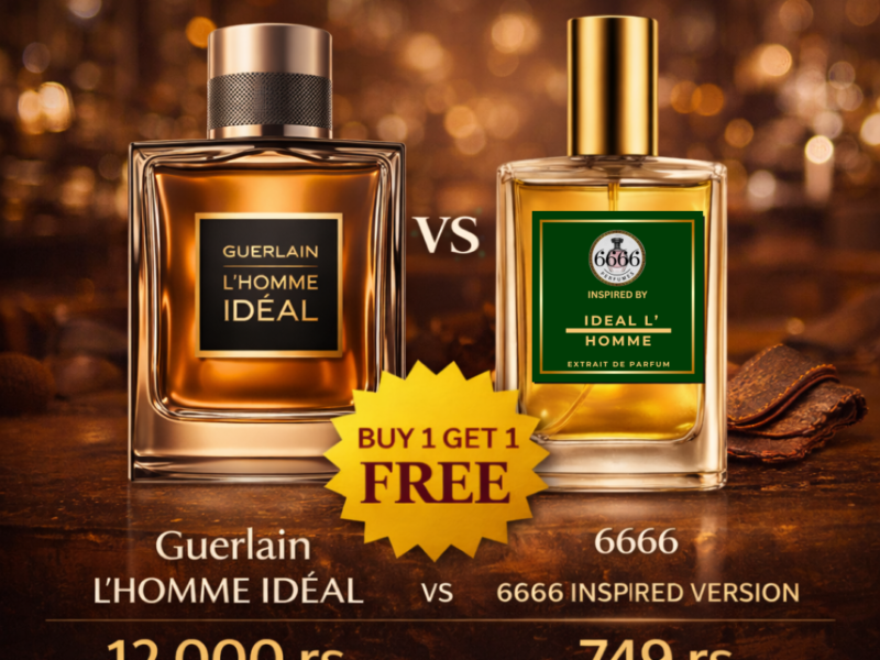 Guerlain L’Homme Ideal price comparison original vs inspired perfume India 12000 vs 749