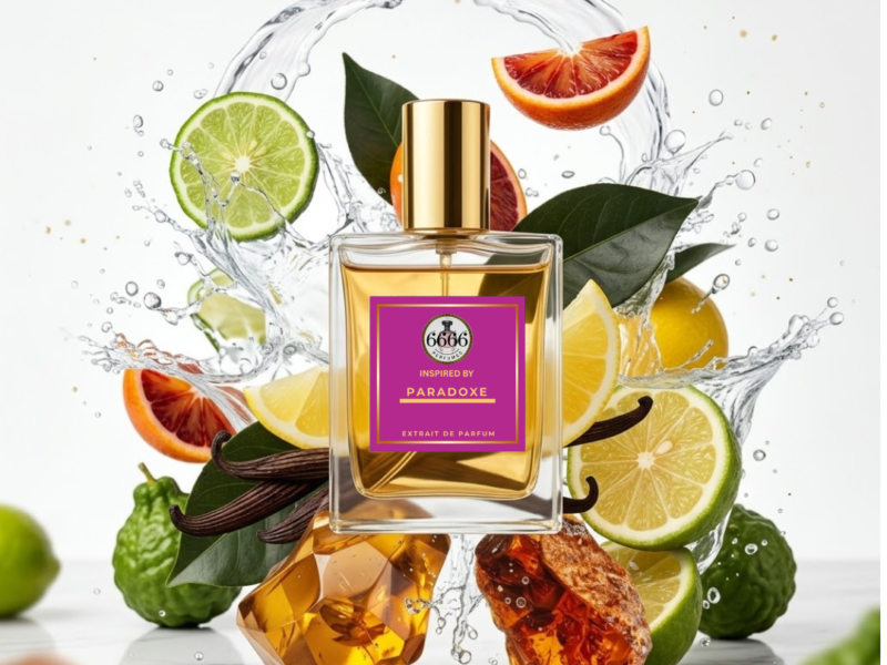 prada paradoxe inspired perfume by 6666 with floral amber vanilla notes feminine long lasting fragrance