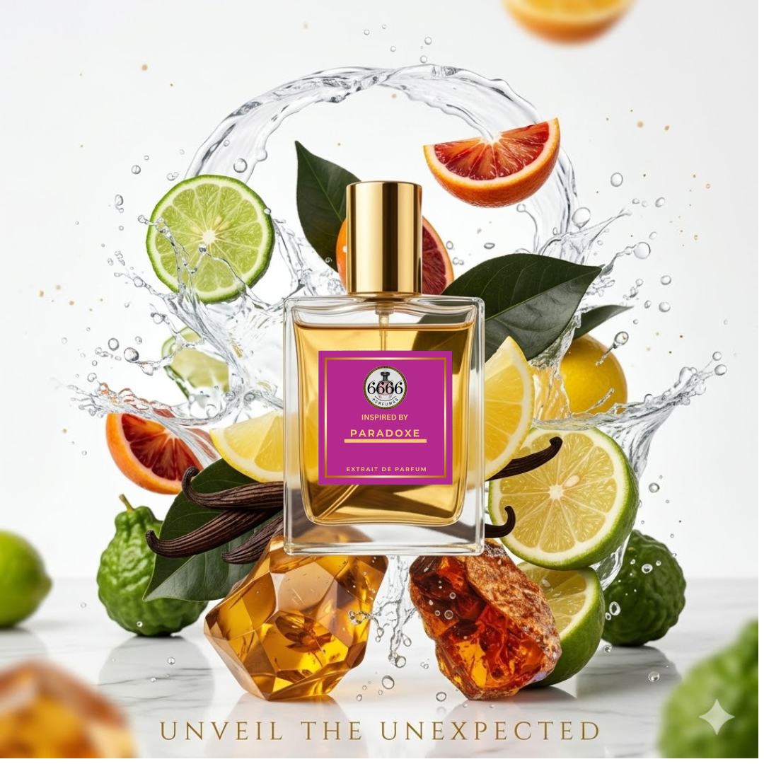 prada paradoxe inspired perfume by 6666 with floral amber vanilla notes feminine long lasting fragrance