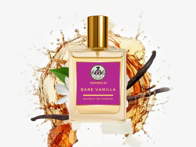 Bare Vanilla Inspired Extrait Perfume Long Lasting Warm Vanilla Gourmand Fragrance For Women