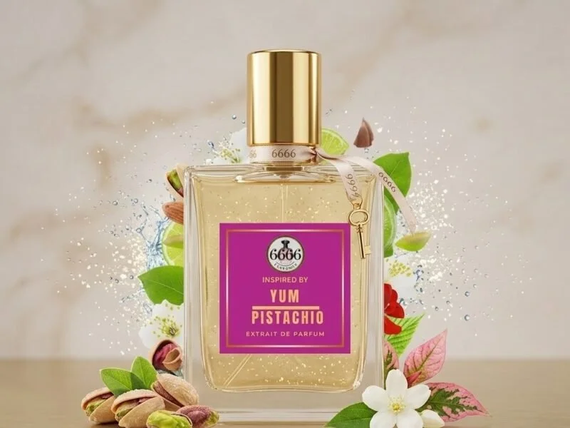 Kayali Yum Pistachio Inspired Perfume by 6666perfumes – creamy pistachio vanilla gourmand extrait perfume